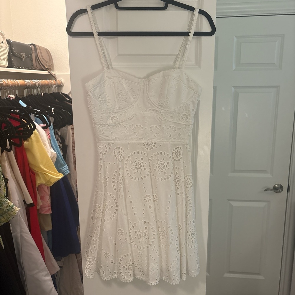 White Zara mini dress